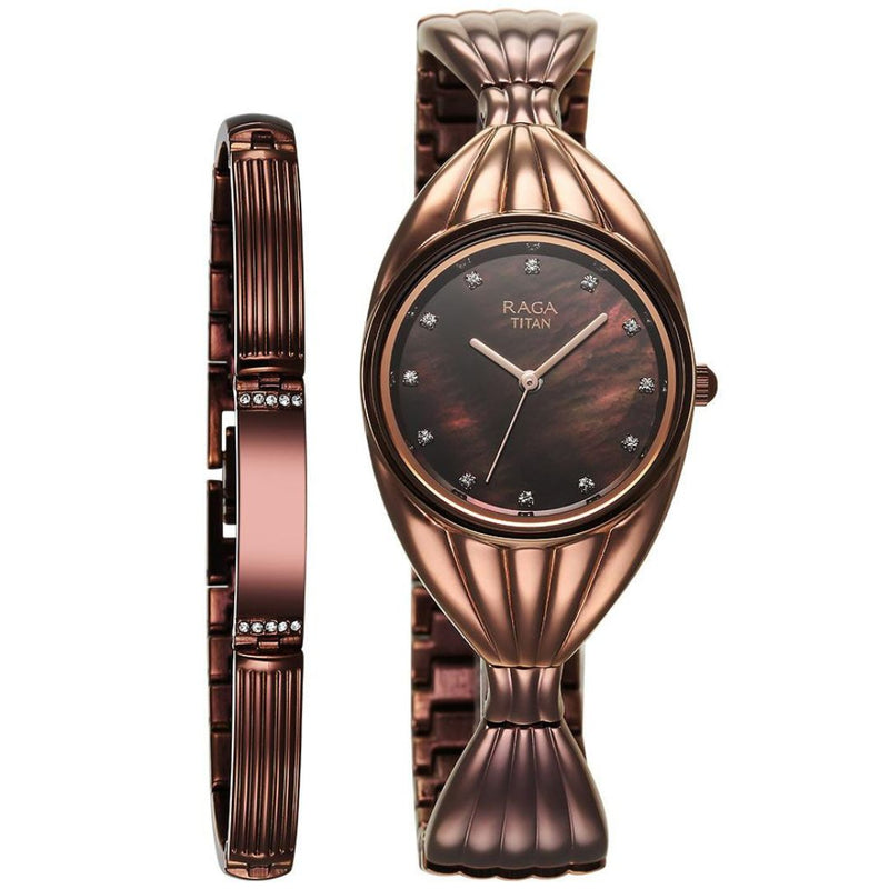 Womens NT95254QM01 Raga Watch