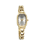 Titan Raga Showstopper Golden Case With Silver Dial Womens Watch 95309YM01