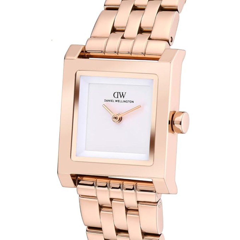 Daniel Wellington Square Silver Dial Women's Watch DW0DL2801