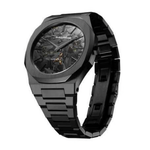 D1 Milano Black Dial Men's Bracelet Style Watch UTBJ31