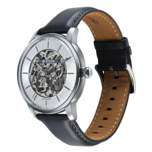 Titan Automatic Color Upgrade Silver Dial Men's Watch 90110QL02