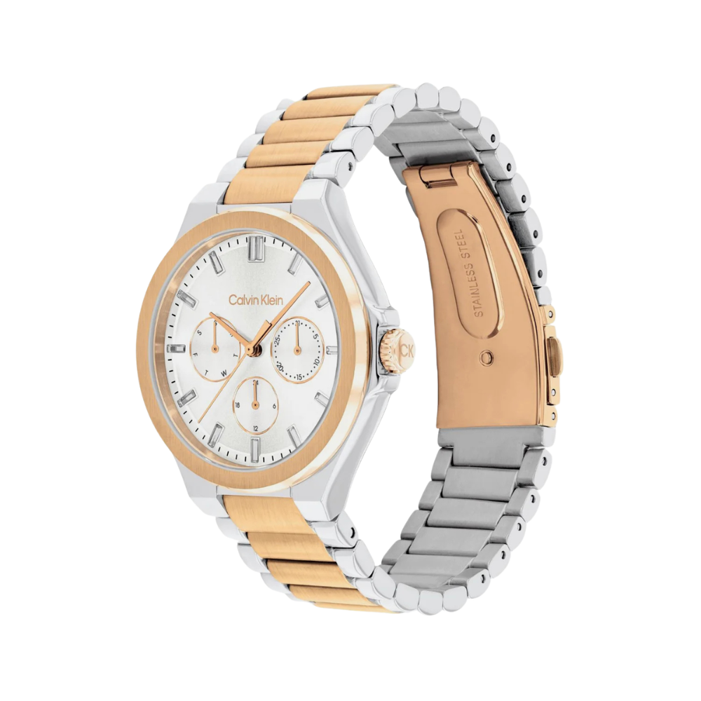 Calvin Klein Vibrancy Women's Quartz White Dial Watch 25100052