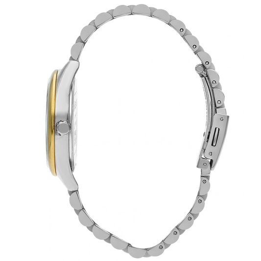 Slazenger Multi Function Mother of Pearl Dial Women's Watch Metal Strap SL.09.1990.4.03