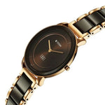 Titan Edge Melange Brown Women's Watch NU2777KD01
