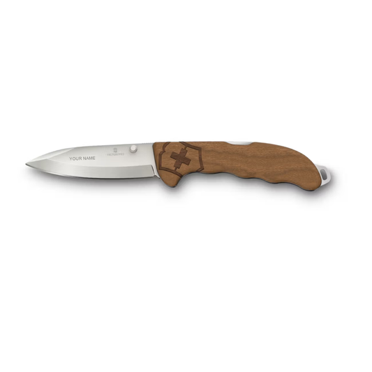 Victorinox Evoke Wood Brown Pocket Knife 0.9415.D630