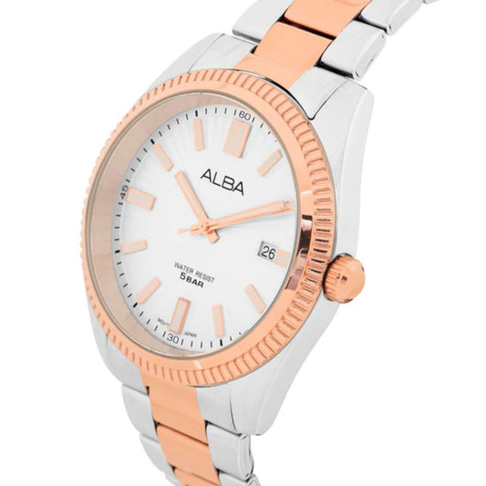 ALBA Fashion Silver White Dial Women's Watch AS9S62X1
