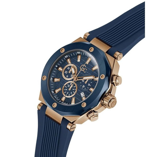 G.C. Round Blue Dial Men's Watch Z18006G7MF