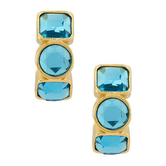 GUESS Crazy Gold Women's Earrings UBE03305YGBL