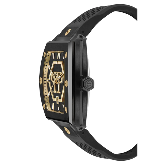 PHILIPP PLEIN Pua-The Hexagon Phantom-P Black Men's Watch PWPUA0224