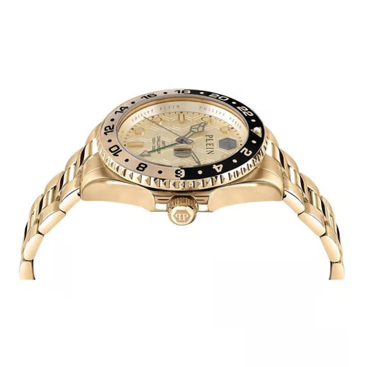 Philipp Plein GMT-I Challenger Gold Men's Watch PWYBA0423