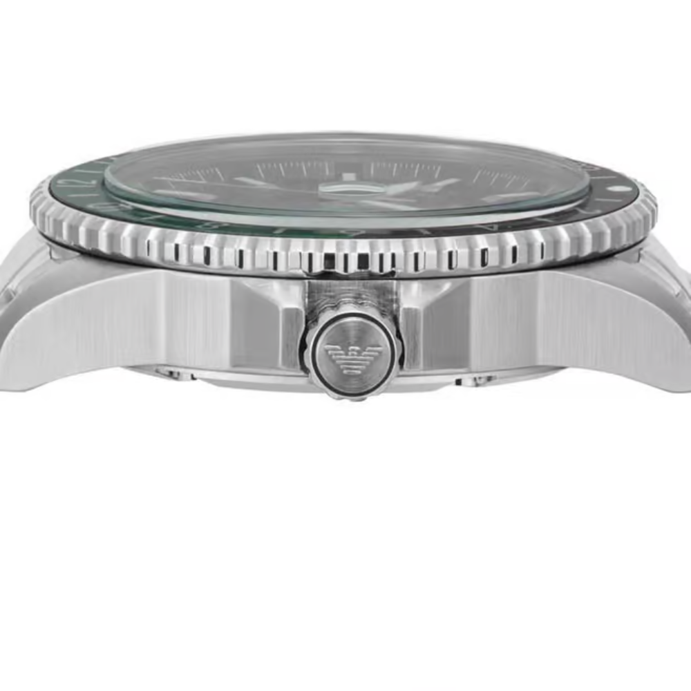 Emporio Armani World Explorer Men's Quartz Black Dial Analog Watch AR11589
