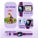 Spiky Gnome 4G Video Calling Purple Kids Watch