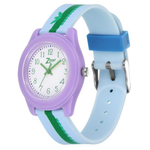 Zoop Analog White Dial Two Toned Strap Kids Watch NS26019PP33W