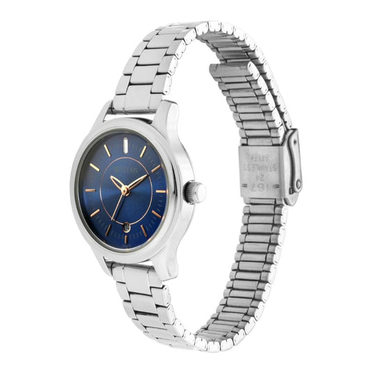 Titan Karishma Midnight Blue Women's Watch 2638SM01