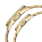 Titan Modern Bandhan Pair Yellow Gold Couples Watch 9401594215YM01