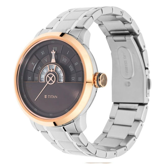 Titan Grandmaster Anthracite Men's Watch 1828KM02