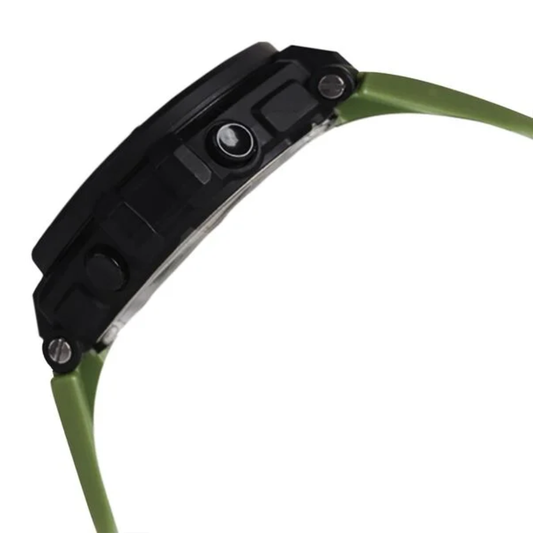 Zoop Digital Black Case Green Digital Dial Boys Kids Digital Watch 16047PP04