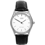 Casio black Leather Strap Men's Watch MTP-1154PE-7A, MTP-1154PE-7B | 10471478