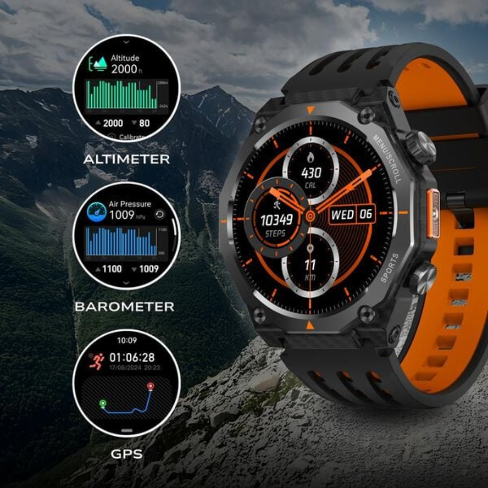 Fastrack Xtreme Adventure Round Dial Unisex Watch 38202PP02