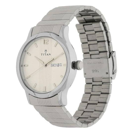 Titan Karishma Beige Men's Watch 1580SM03