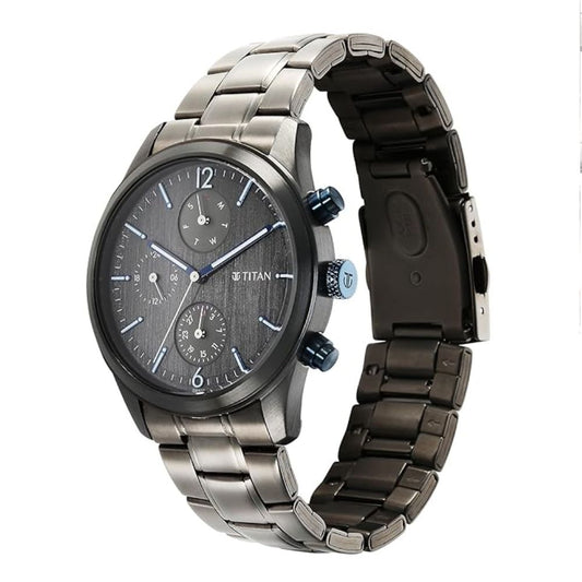 Titan Neo Splash Anthracite Men's Watch 1805KM07