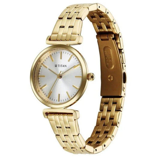 Titan Workmode Silver Women's Watch 95321YM01