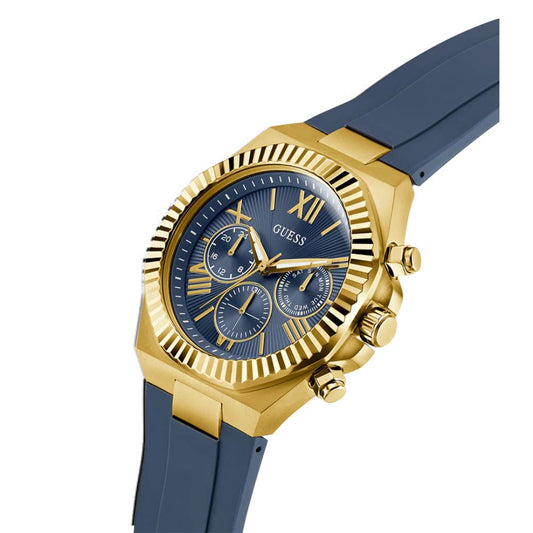 GUESS Equity Blue Gold Men's Watch GW1011G2