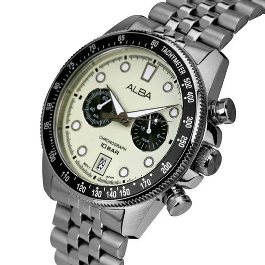 ALBA Neon Green Dial Men Watch A4B033X1