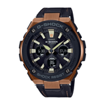 Casio G-Shock Black Leather Strap Men's Watch GST-S120L-1A GST-W120L-1A | 10538348