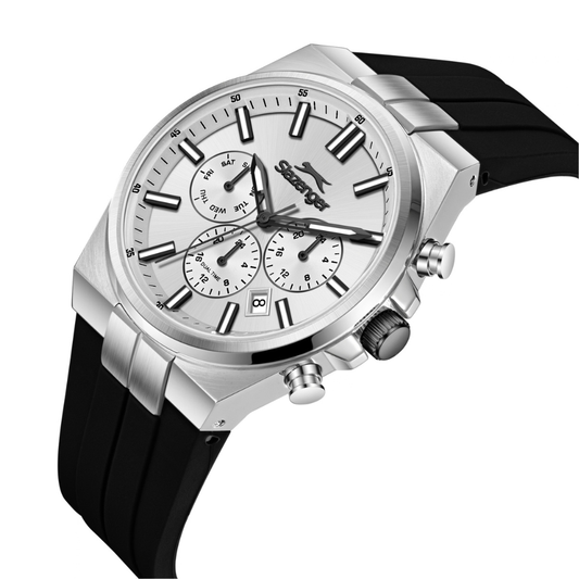 Slazenger Multifunction Silver Dial Men's Sport Watch SL.09.2651.2.331