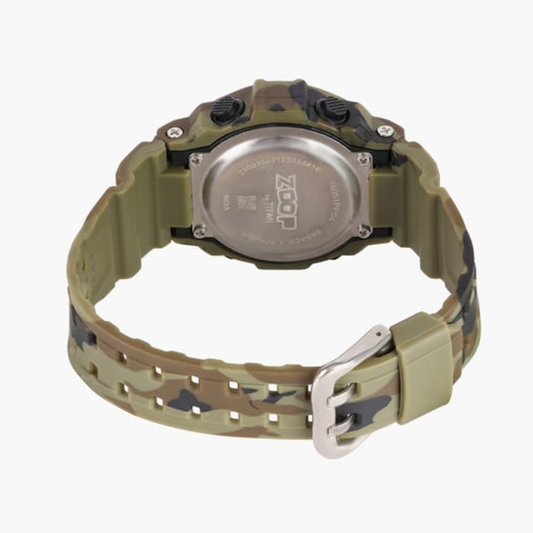 Zoop Digital Watch Digital Dial Military Camo Strap Boys Kids 16051PP04