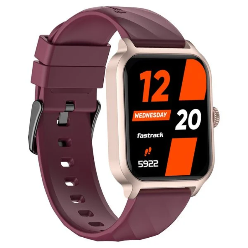 Fastrack Rave FX2 Wine Red Unisex Watch 38138PP05