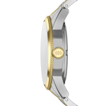 Fossil Pearson Green Dial Multi-Function Stainless Steel Watch FS6197