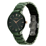 Titan Regalia Ceramics Green Men's Watch 90014KC03