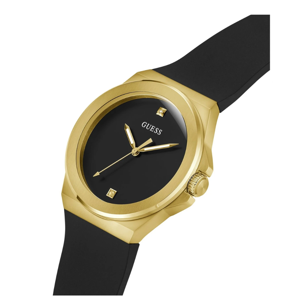 Guess Vinyl Black Men's Watch GW0790G1