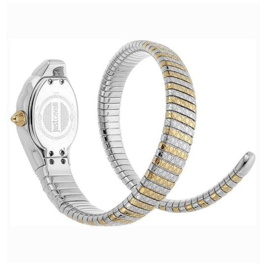 Just Cavalli Glam Snake White Women's Watch JC1L113M0045
