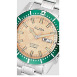 Alba Automatic Cream & Green Men's Watch AL4719X1