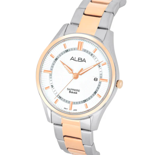 ALBA Asterix White Dial Men's Watch AS9R14X1