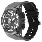 Zoop Analog Digital Black Dial Grey Strap Boys Kids Watch NT26026PP04W