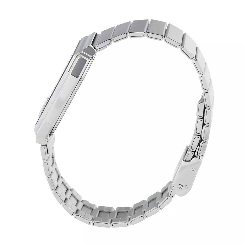 Alexandre Christie Digital White Women's Watch 9498LHBSSSL