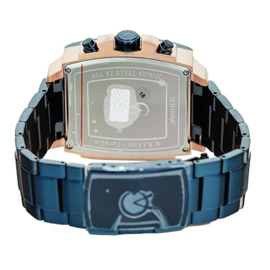 Alexandre Christie Blue Men's Watch 6376MCBURBA