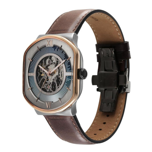 Titan Techno Beat Brown Men's Watch 1893KL01