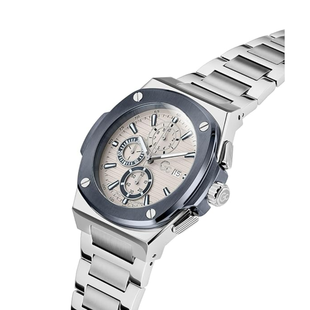 G.C. Cushion Beige Men's Watch Y99023G1