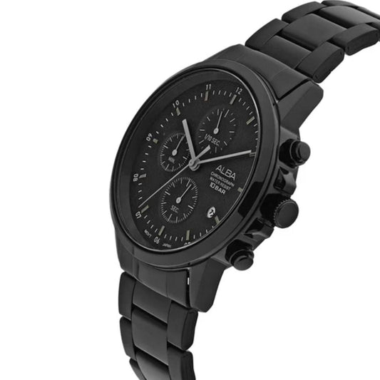ALBA Chronograph Black Men's Watch AM3857X1