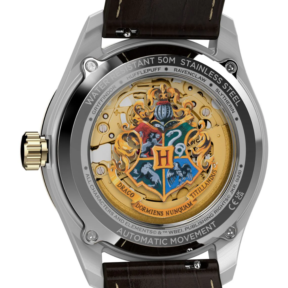 Harry Potter x Timex Waterbury Gold Dial Men's Watch TW2Y75500X6