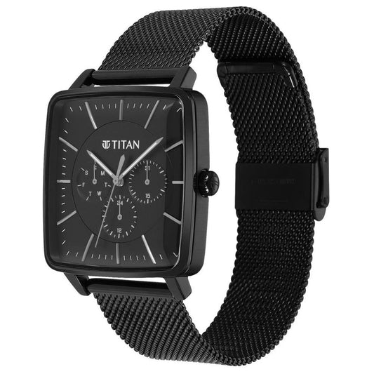 Titan Black Men's Watch 90147NM01