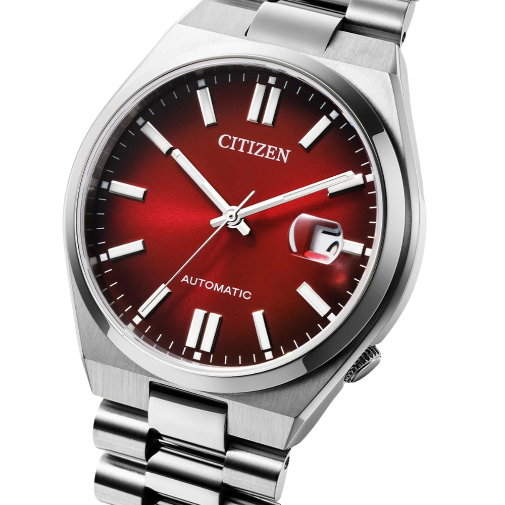 Citizen Tsuyosa Red Dial Men's Automatic Watch NJ0150-56W