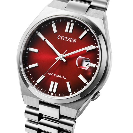 Citizen Tsuyosa Red Dial Men's Automatic Watch NJ0150-56W