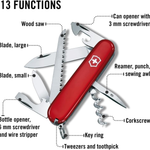 Victorinox Swiss Army Camper Red Pocket Knife 1.3613