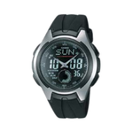 Casio Black Resin Strap Men's Watch AQ-160W-1BV, AQ-163W-1B1V | 10137491